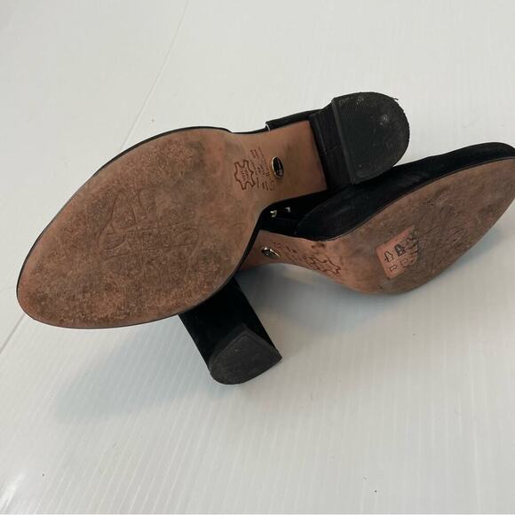 Guilhermina Posy cutwork strappy ankle strap heels Anthropologie feminine size 6 - Picture 6 of 10